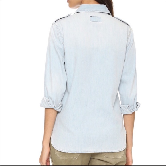 Current Eliot The Perfect Shirt Light wash Medium - Picture 2 of 8